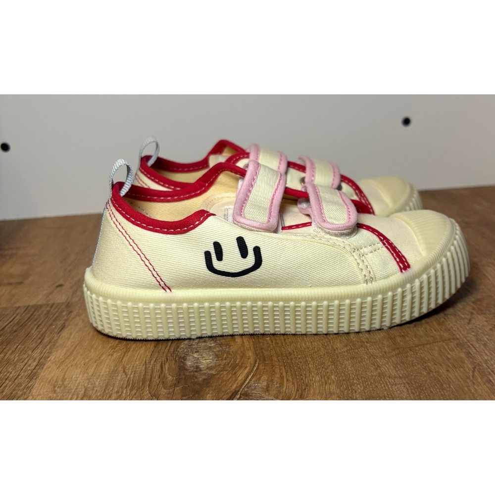 Happy Nocnoc Girls Shoes 28 ,Canvas,colors‎ Red Pink